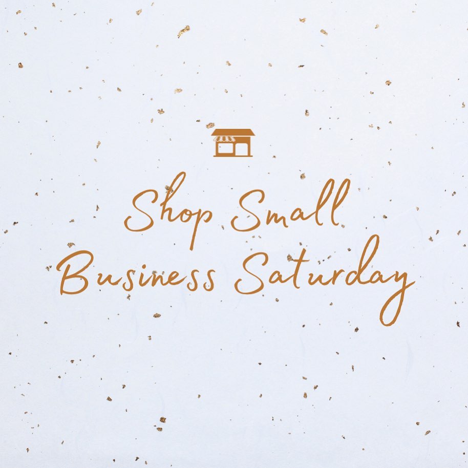 Happy Monday!! Only 5 more days until it’s SMALL BUSINESS SATURDAY!!! Woop  you …