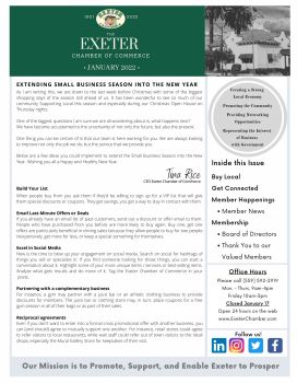 2022-01 Exeter Chamber Member January Newsletter