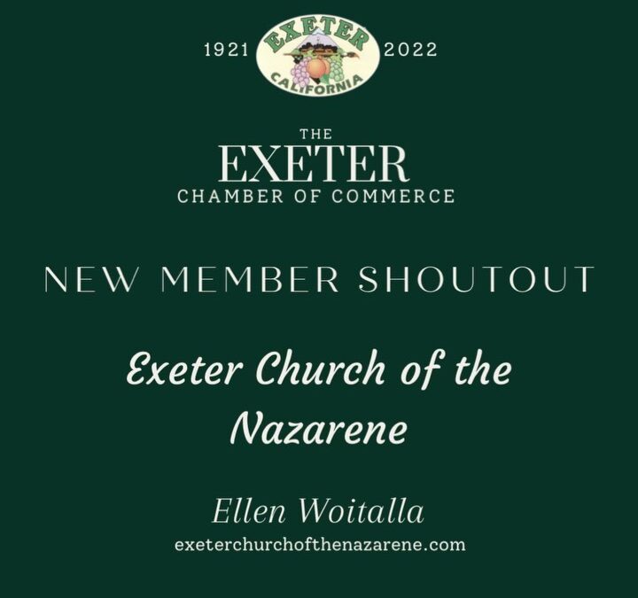 Welcome to the chamber Exeter Church of the Nazarene!You can visit them on the…