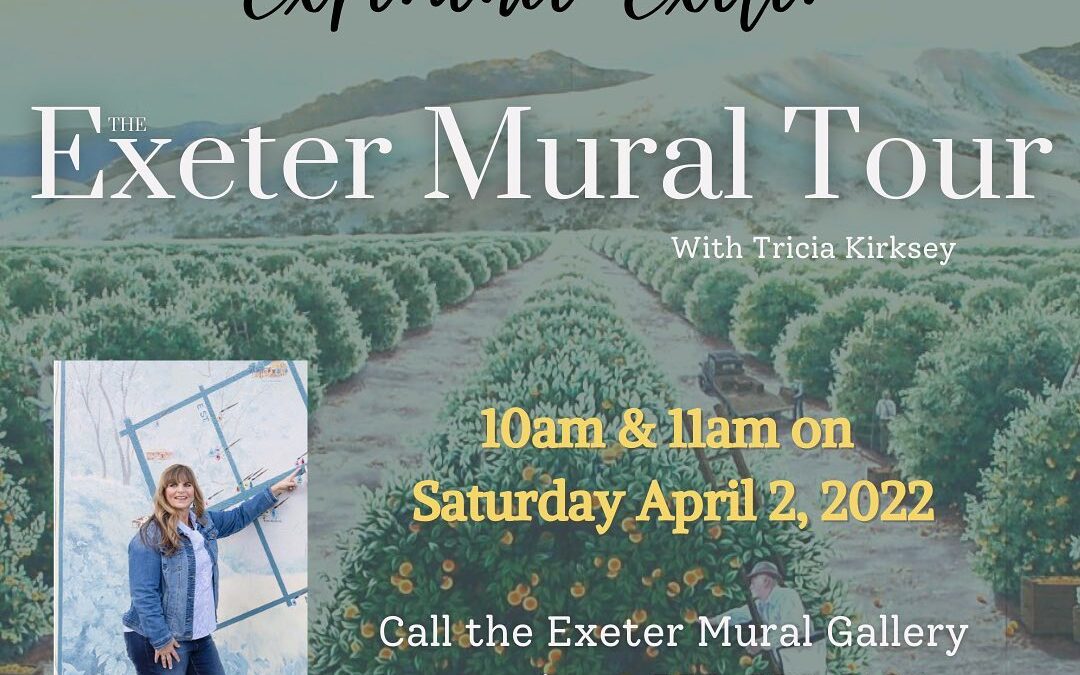Experience Exeter Call The Exeter Mural Gallery  559.592.3160 to sign up for a M…