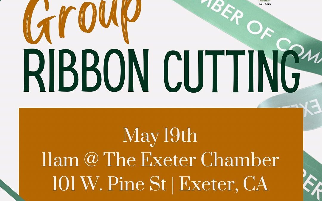 Mark your calendars for our next group ribbon cutting! May 19th at 11am at The E…